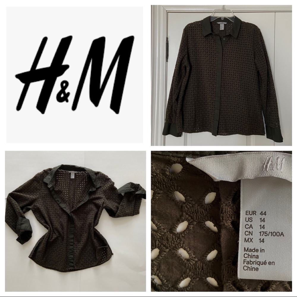 14 Cotton Olive Long Sleeve